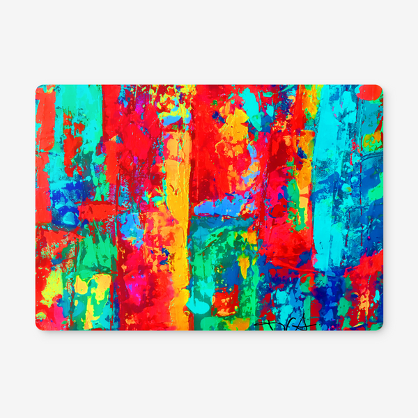 Favela Red Cutting Board